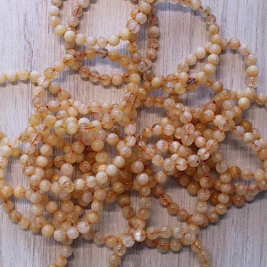 Citrine Bracelet 6mm