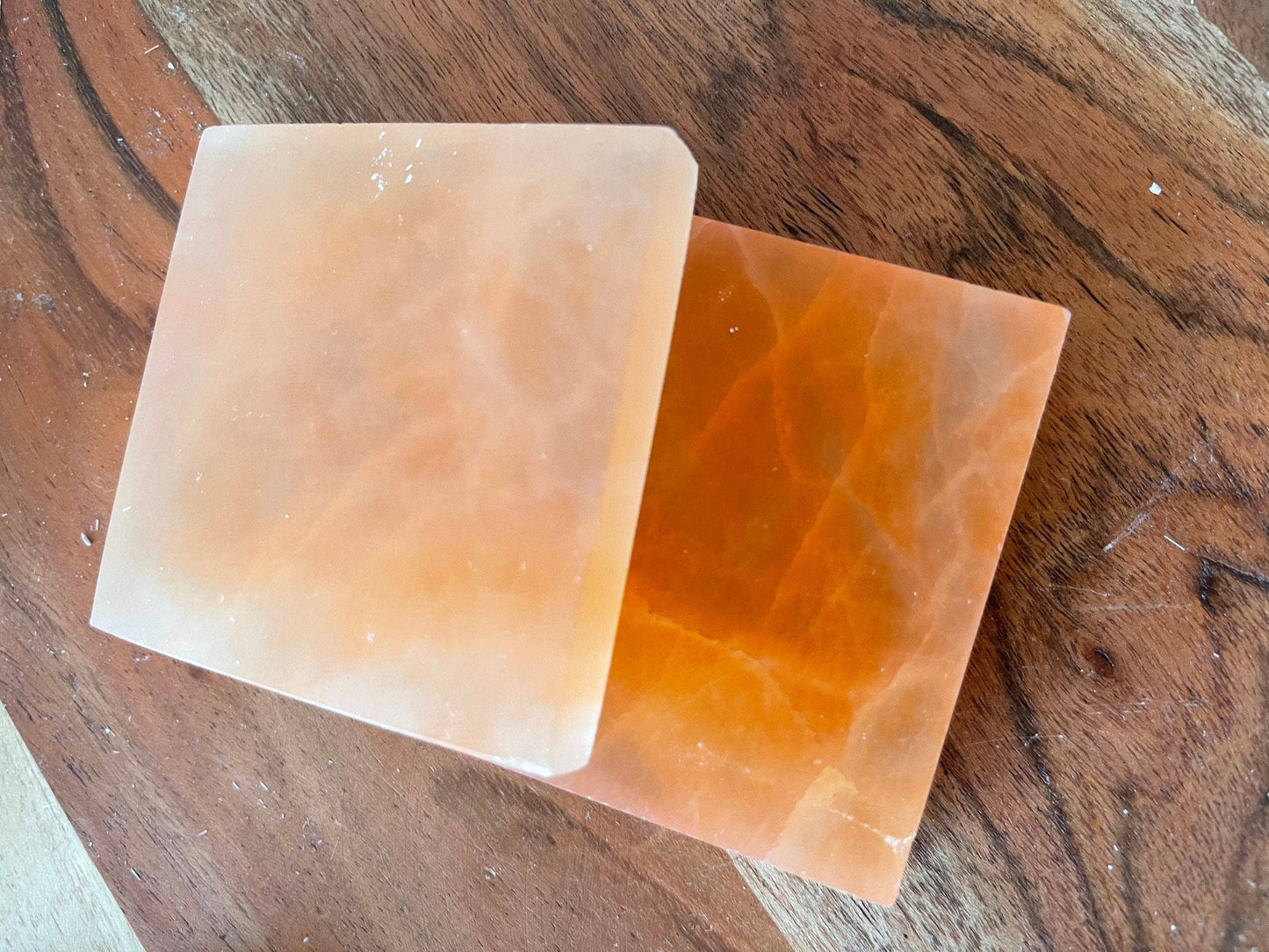 Polished Selenite Charging Station Round crystal plate, Crystal cleansing/charging Round 3.5