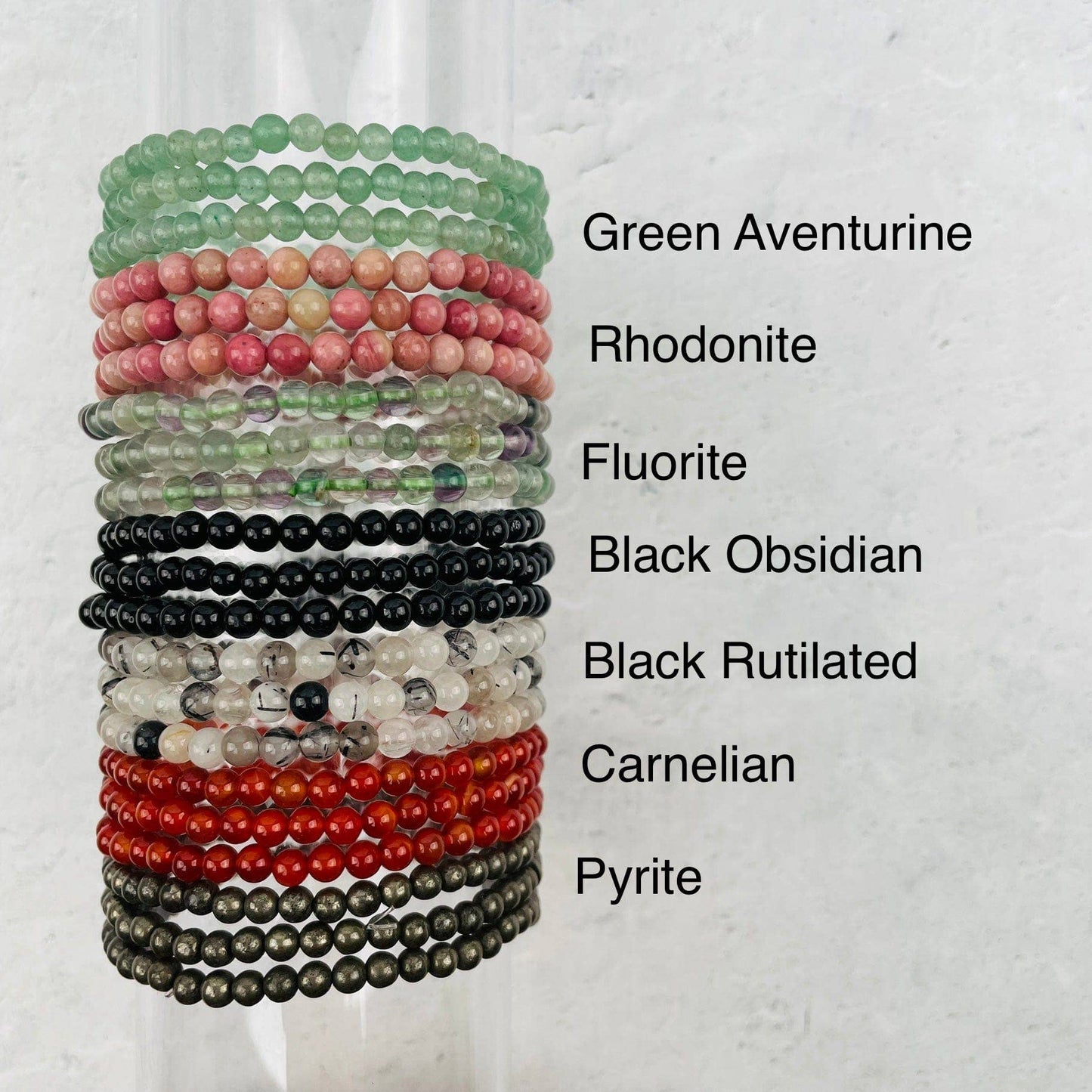 Tiger Eye 4mm Gemstone Bracelets