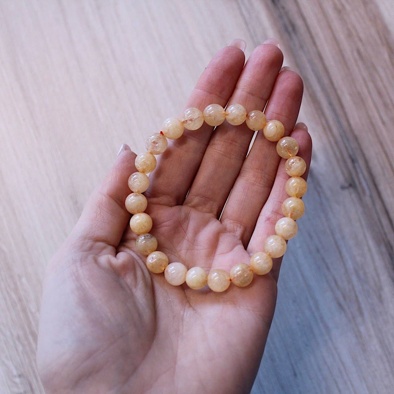 Citrine Bracelet 6mm