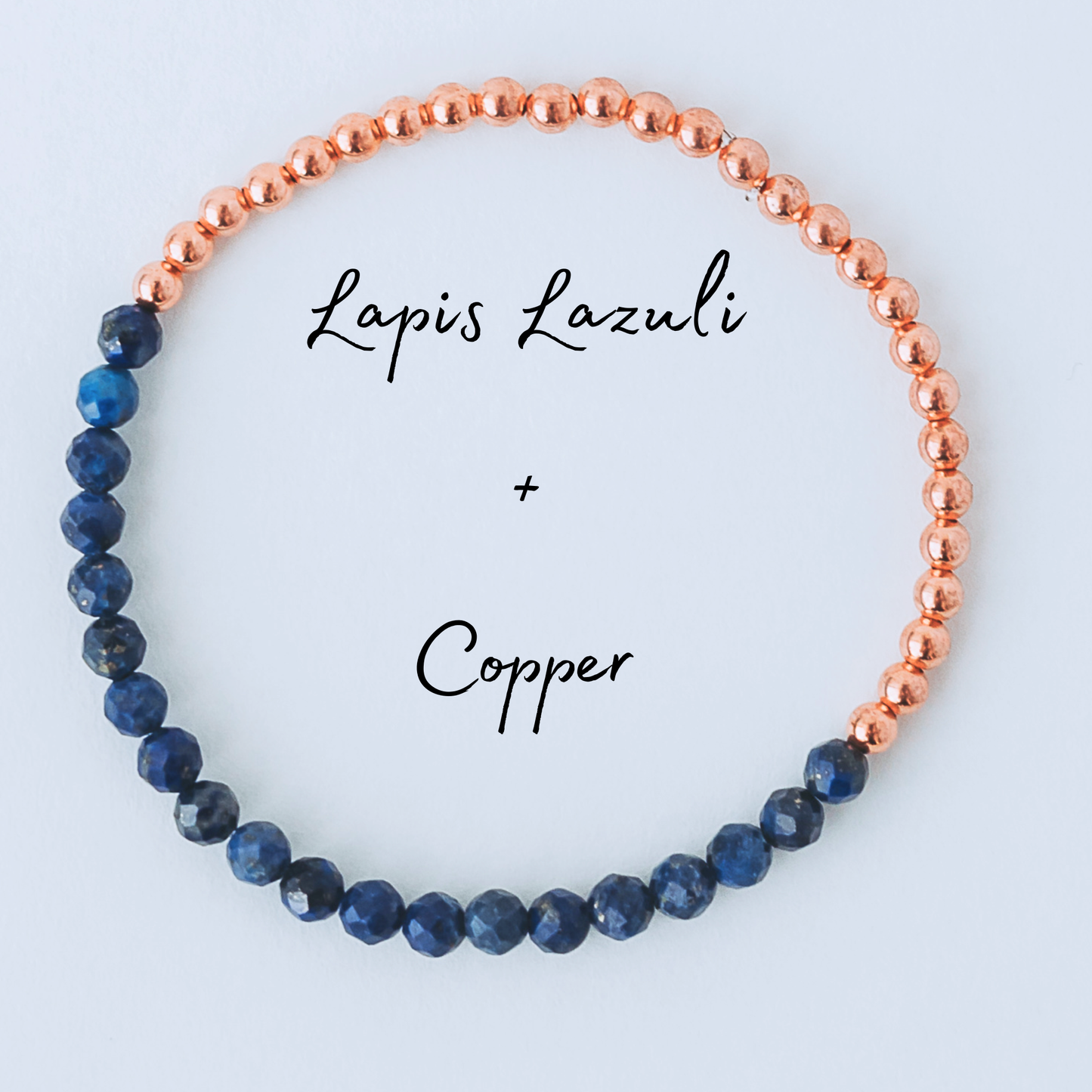 Dainty and Elegant Multi-Faceted Lapis Lazuli beads + Genuin