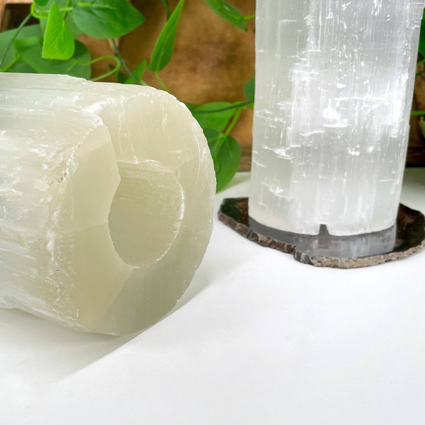 Crystal Selenite XXL Lamp