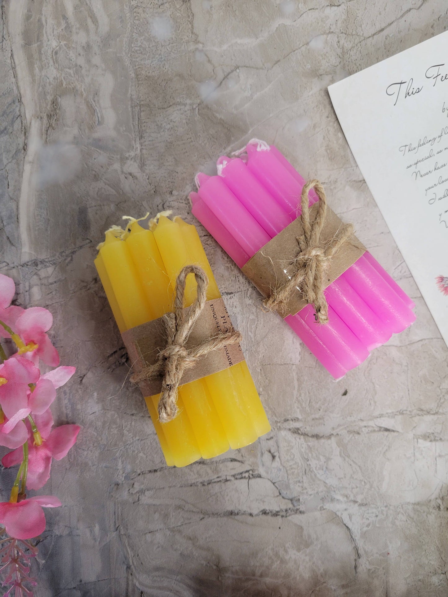 White Chime Candle 4 Inches