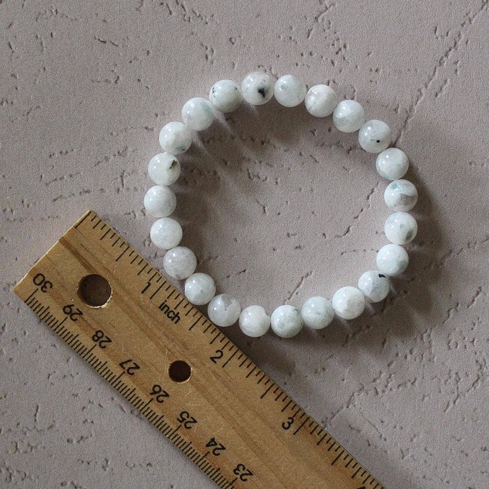Moonstone Bracelet 6mm (Crystals & Stones)