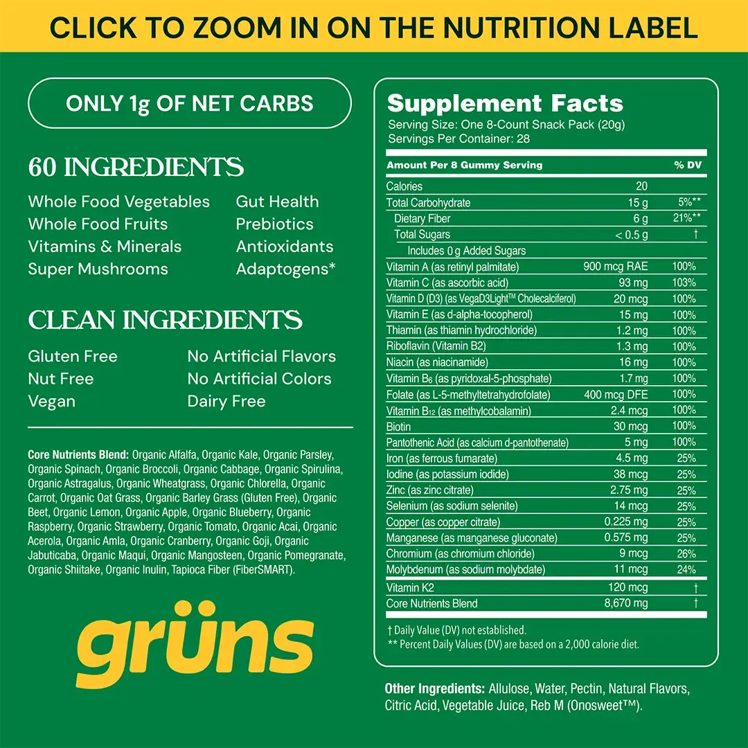 Adult Gummies | Sugar-Free