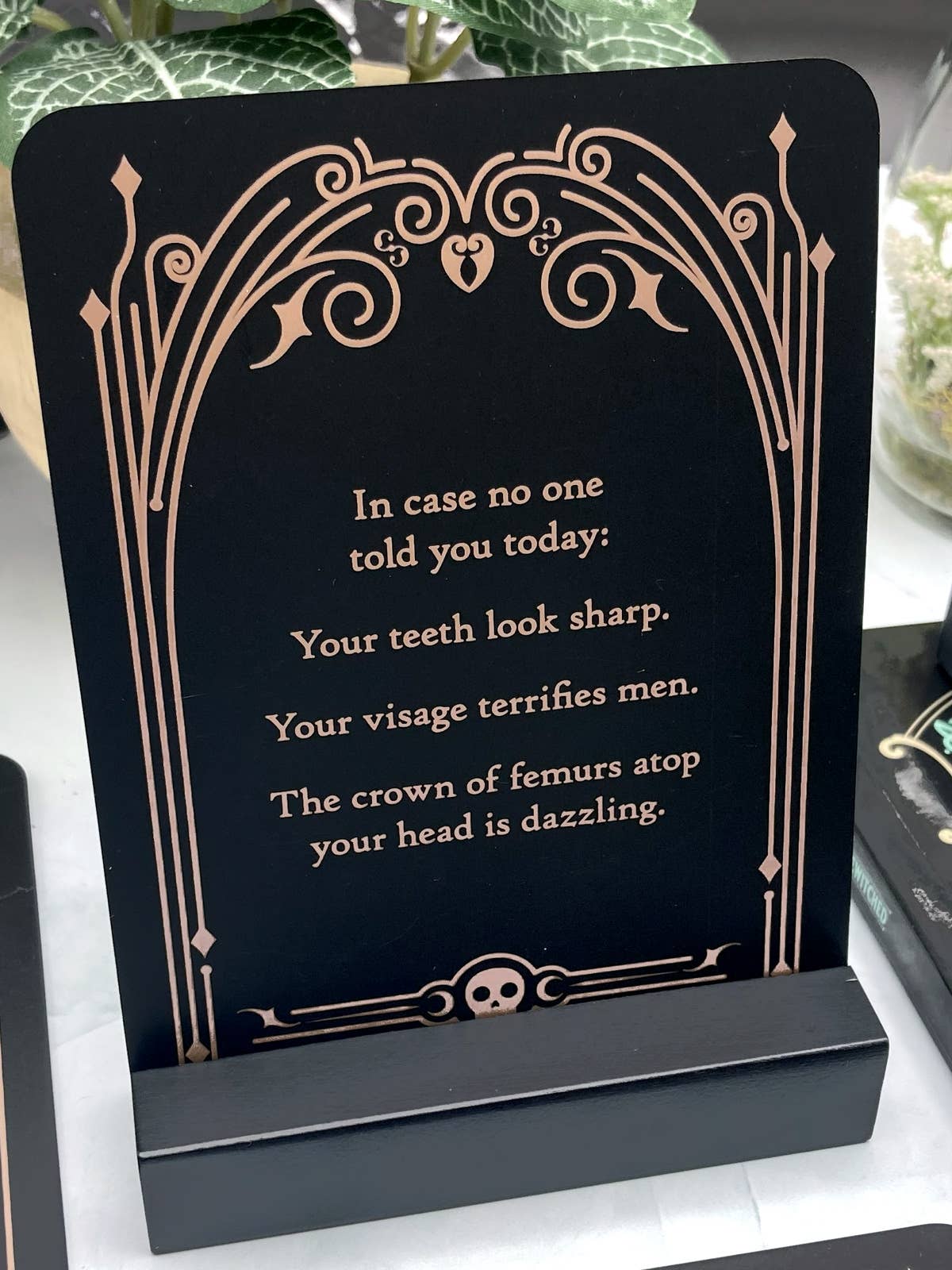 Sinister Affirmations Card Deck