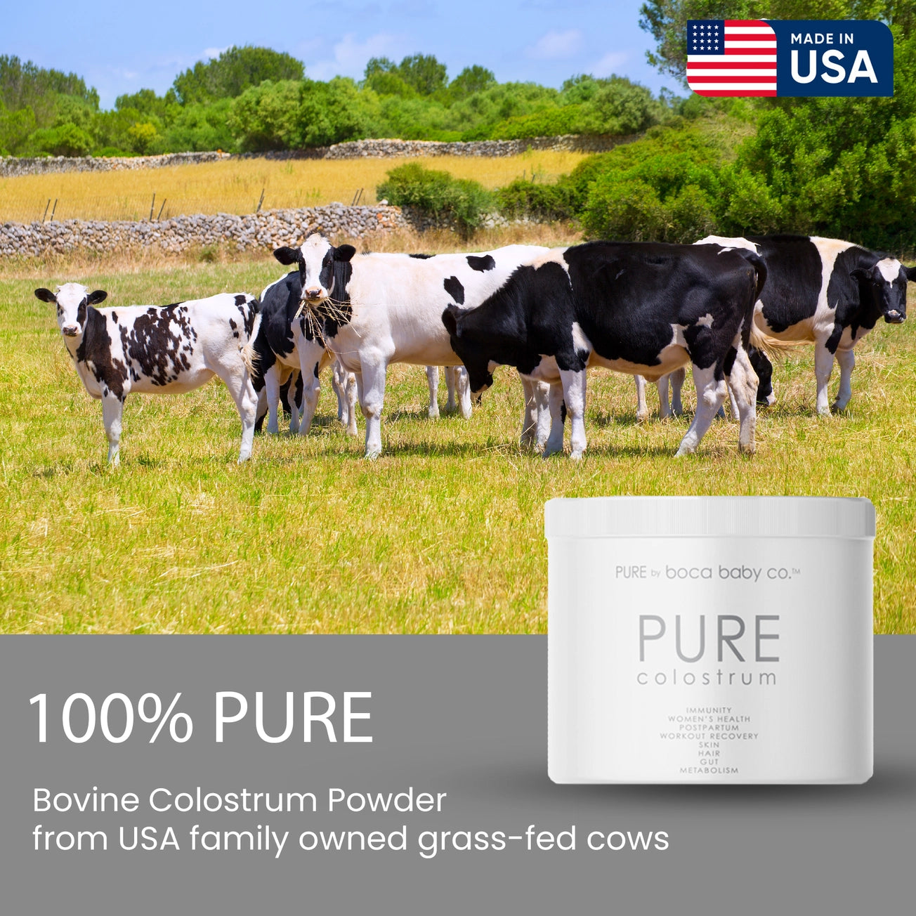 PURE Colostrum Powder