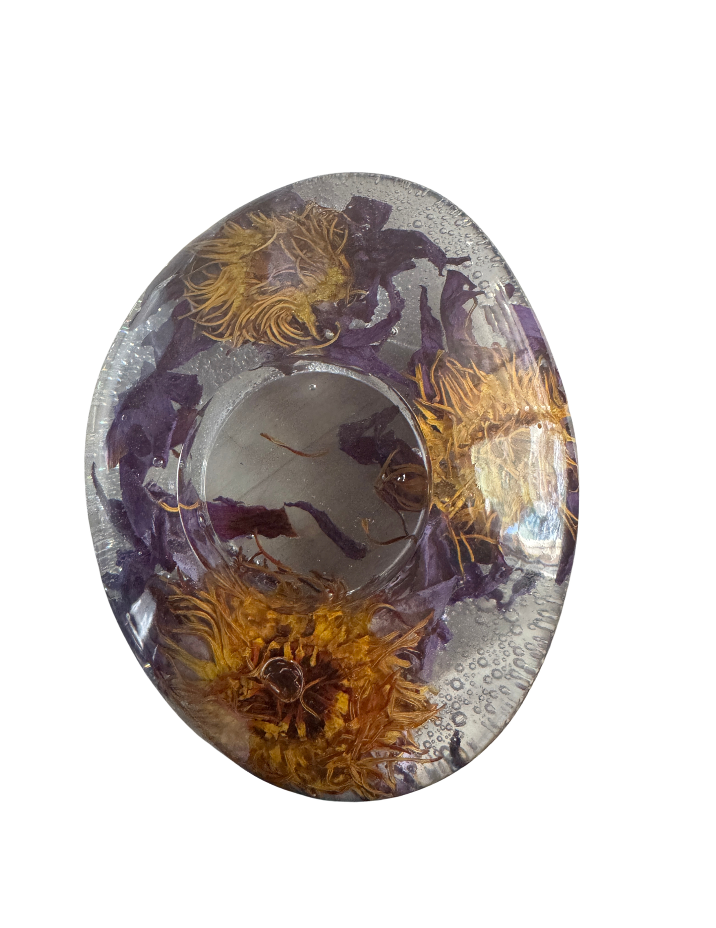 Sacred Bloom Tealight Holder