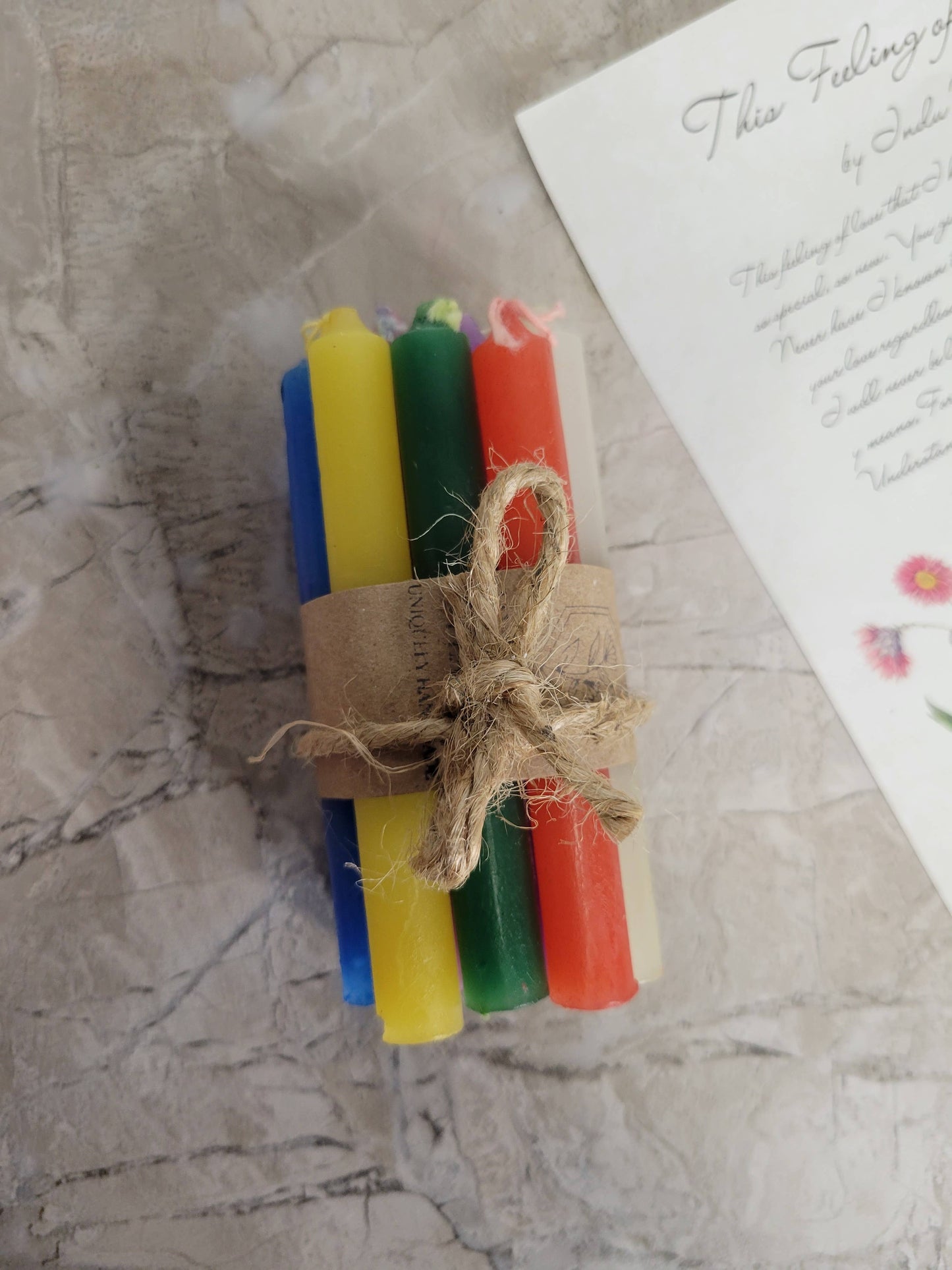 White Chime Candle 4 Inches