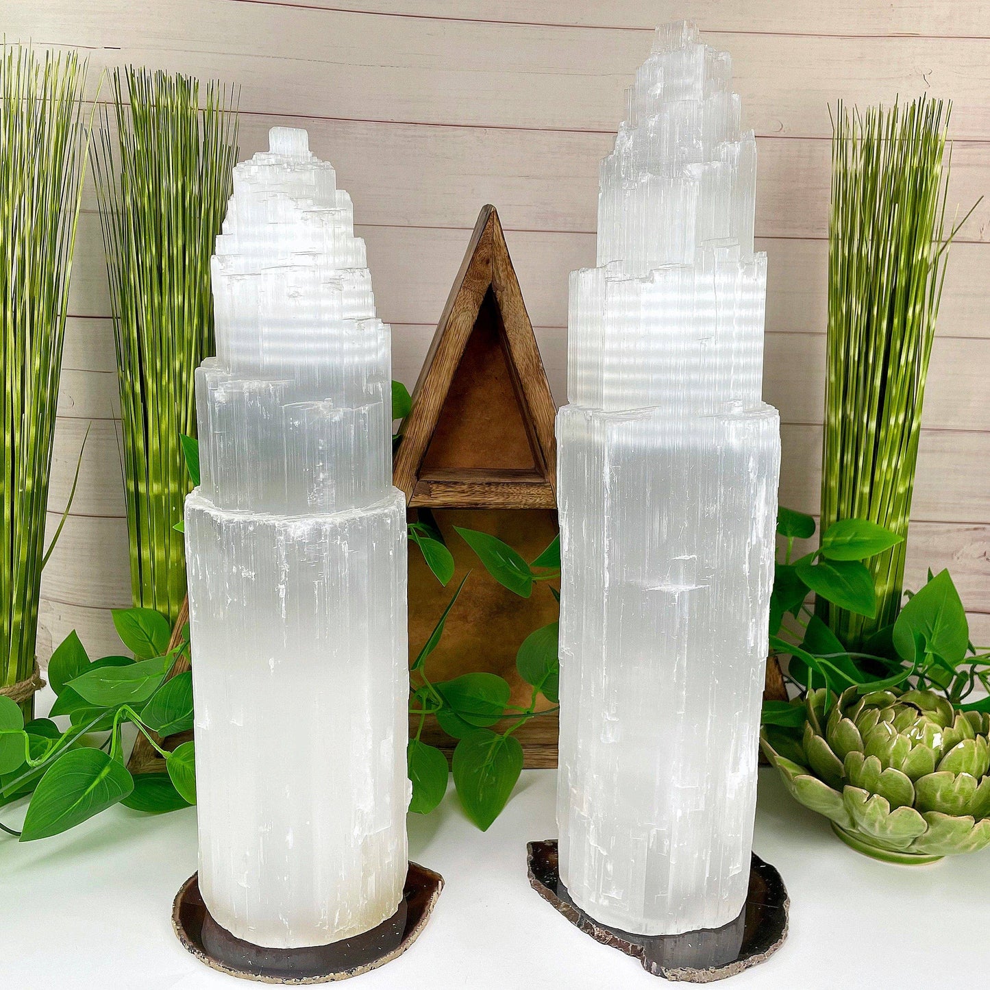 Crystal Selenite XXL Lamp
