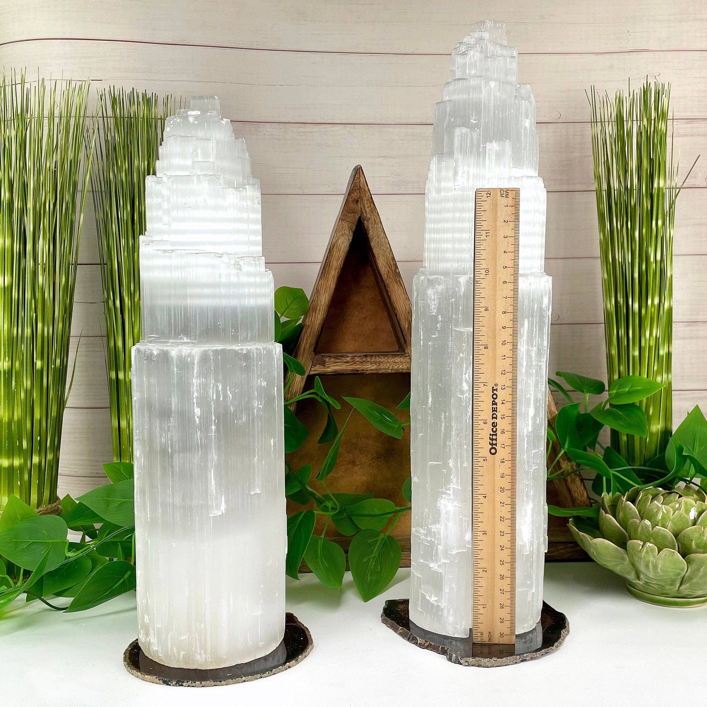 Crystal Selenite XXL Lamp