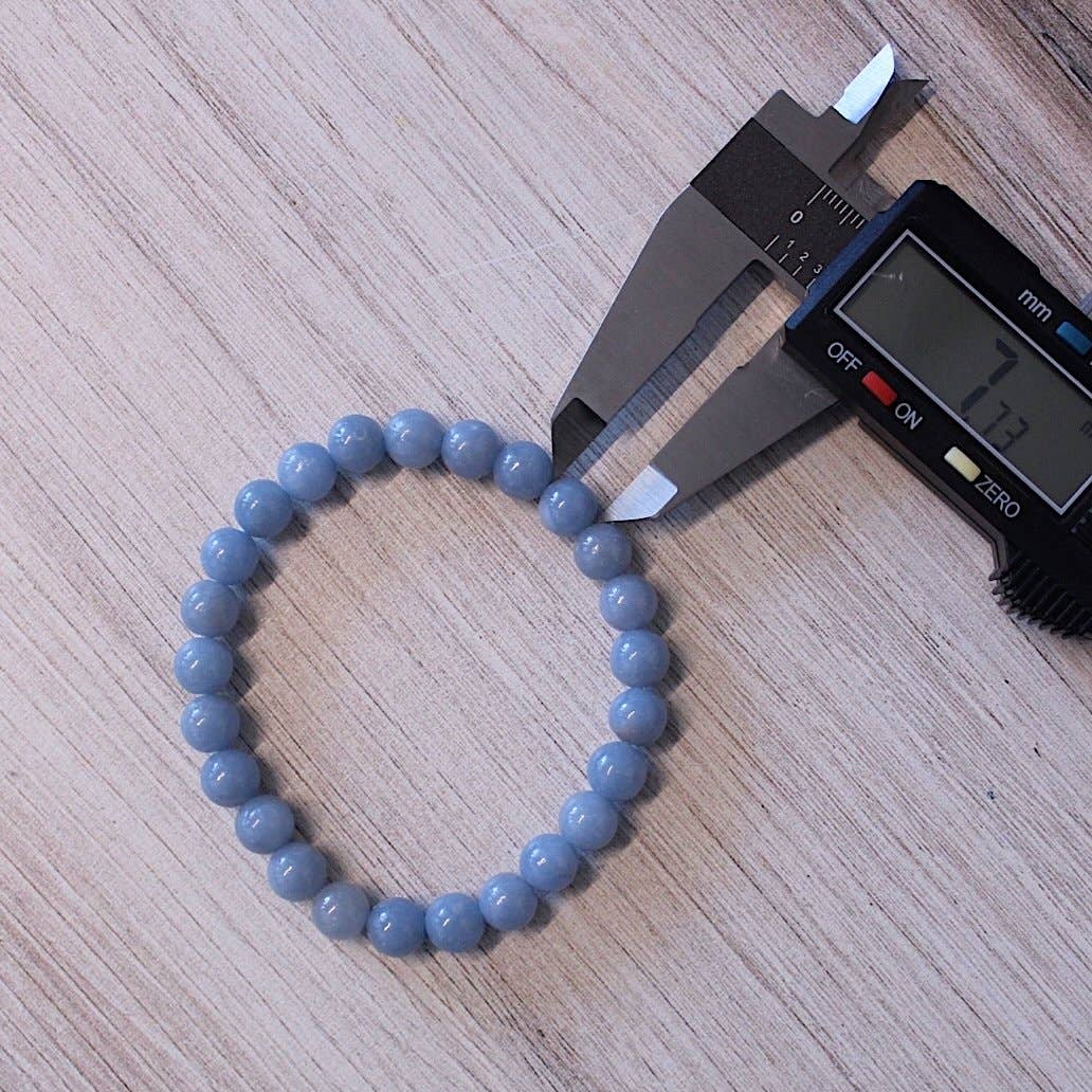 Angelite Bracelet 6mm