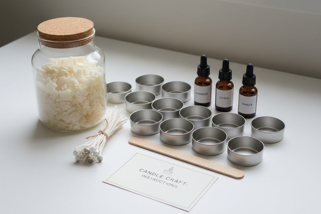 Manifestation Candle Kit Contents