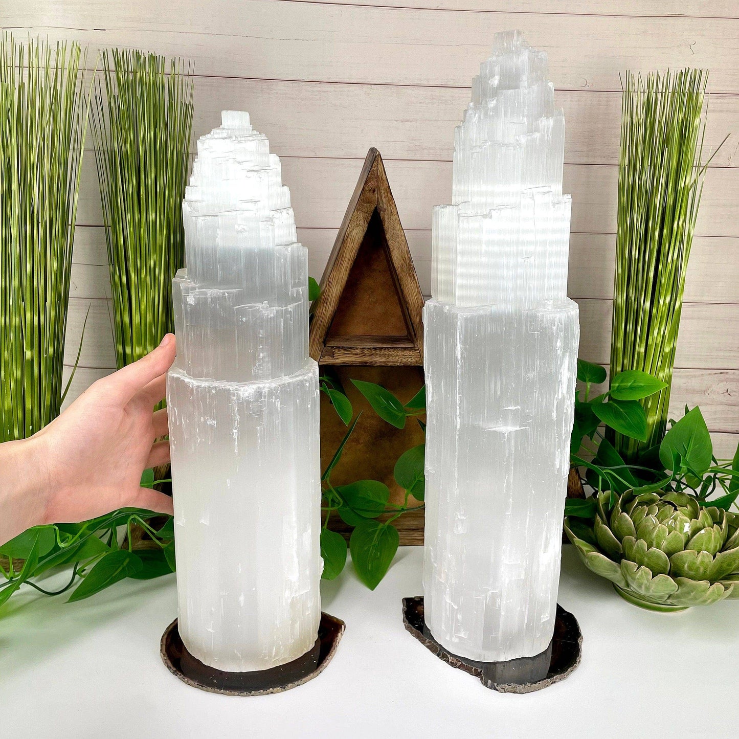 Crystal Selenite XXL Lamp
