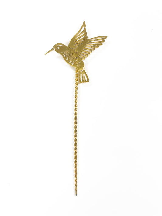 Mini Hummingbird Plant Stake