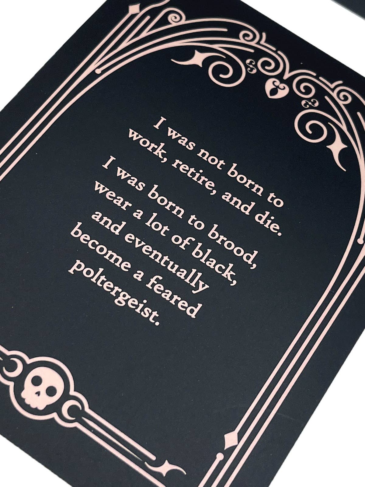 Sinister Affirmations Card Deck