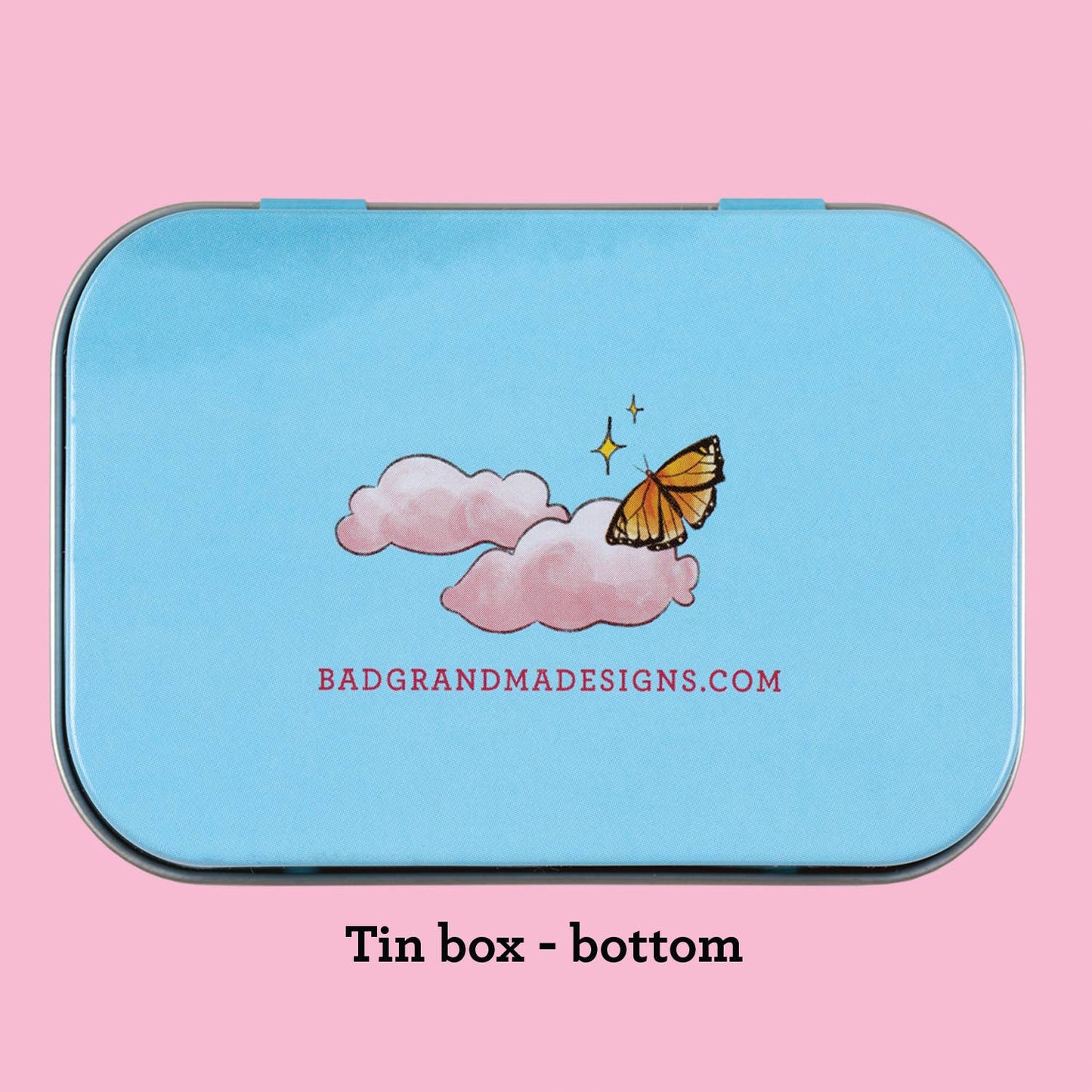 Dank stash tin (purse-size food-safe tin box)