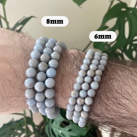 Angelite Bracelet 6mm