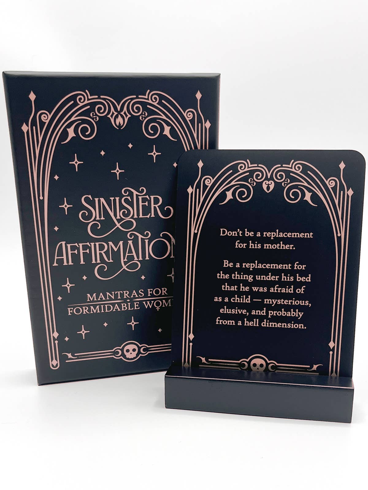 Sinister Affirmations Card Deck