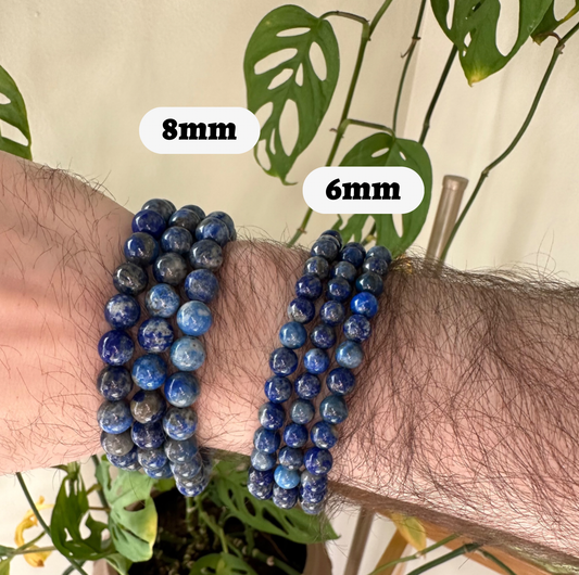 Lapis Lazuli Bracelet 6mm