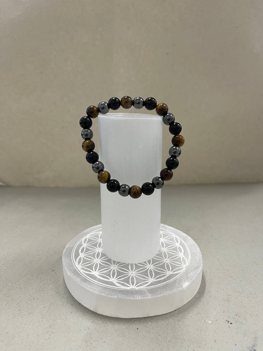 Selenite Bracelet Holder - Harmonizer with charging plate combo  