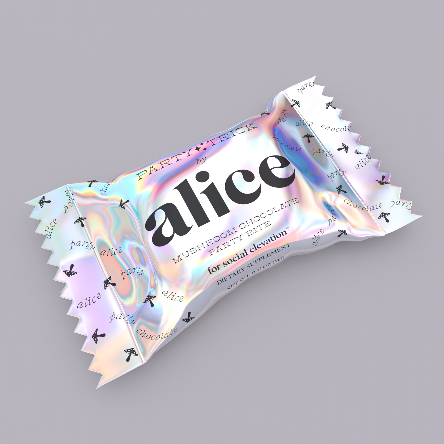 Party Trick Singles — (mushroom chocolate supplement for mood)