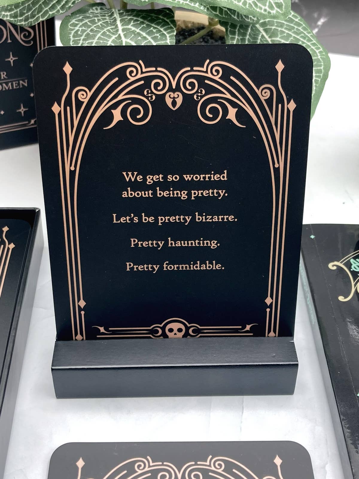 Sinister Affirmations Card Deck